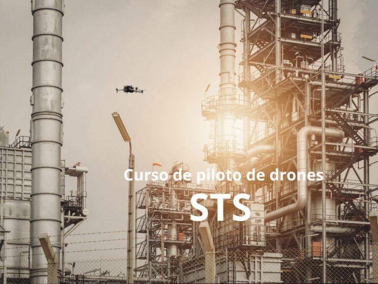 Curso de piloto de dron STS
