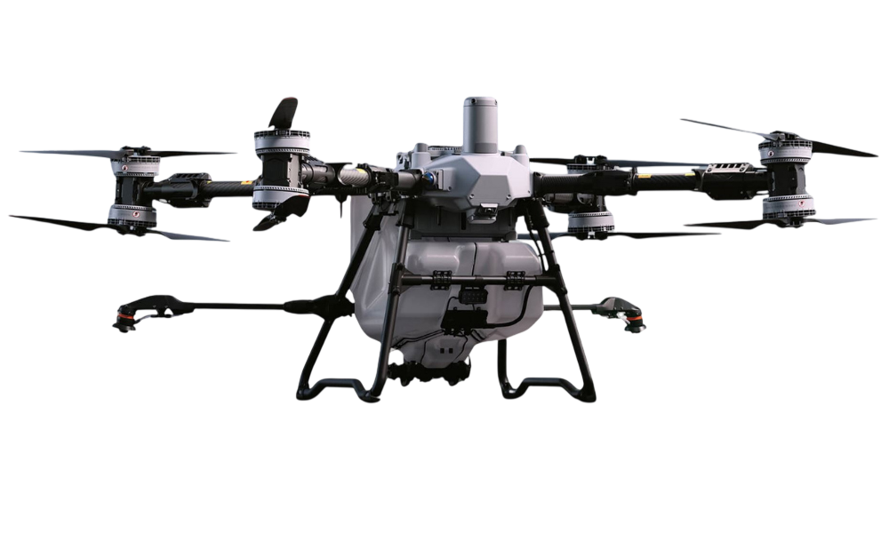 DJI AGRAS T100 CON LAS ASPAS DESPLEGADAS