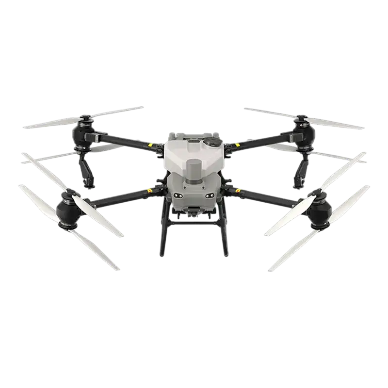 DJI AGRAS T50 con las aspas desplegadas